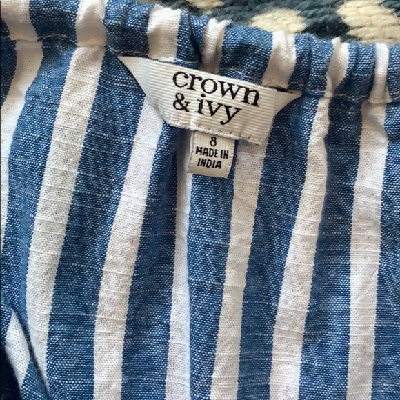 Crown and Ivy Striped Tassle Dress - Picture 7 of 8